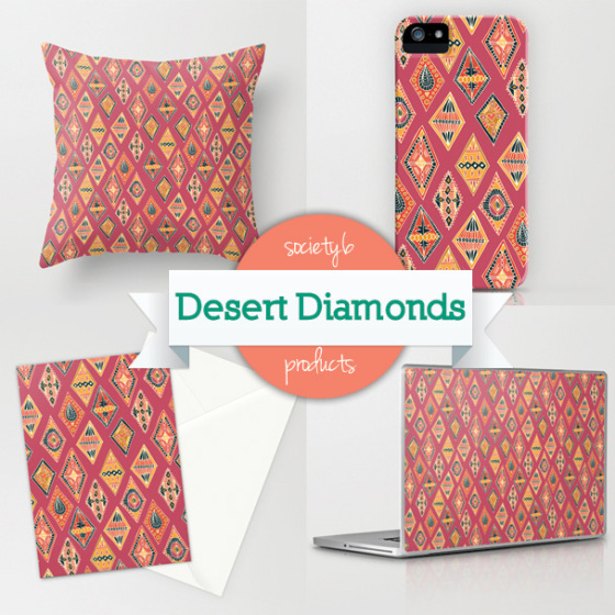 Desert Diamonds Pattern by Joyful Roots