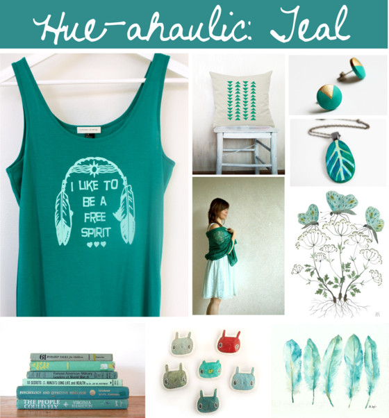 Hue-ahaulic: Teal